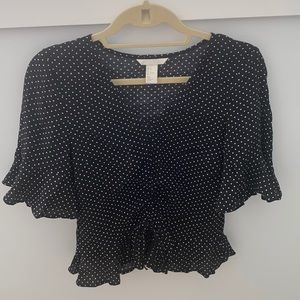 Polka Dot Blouse